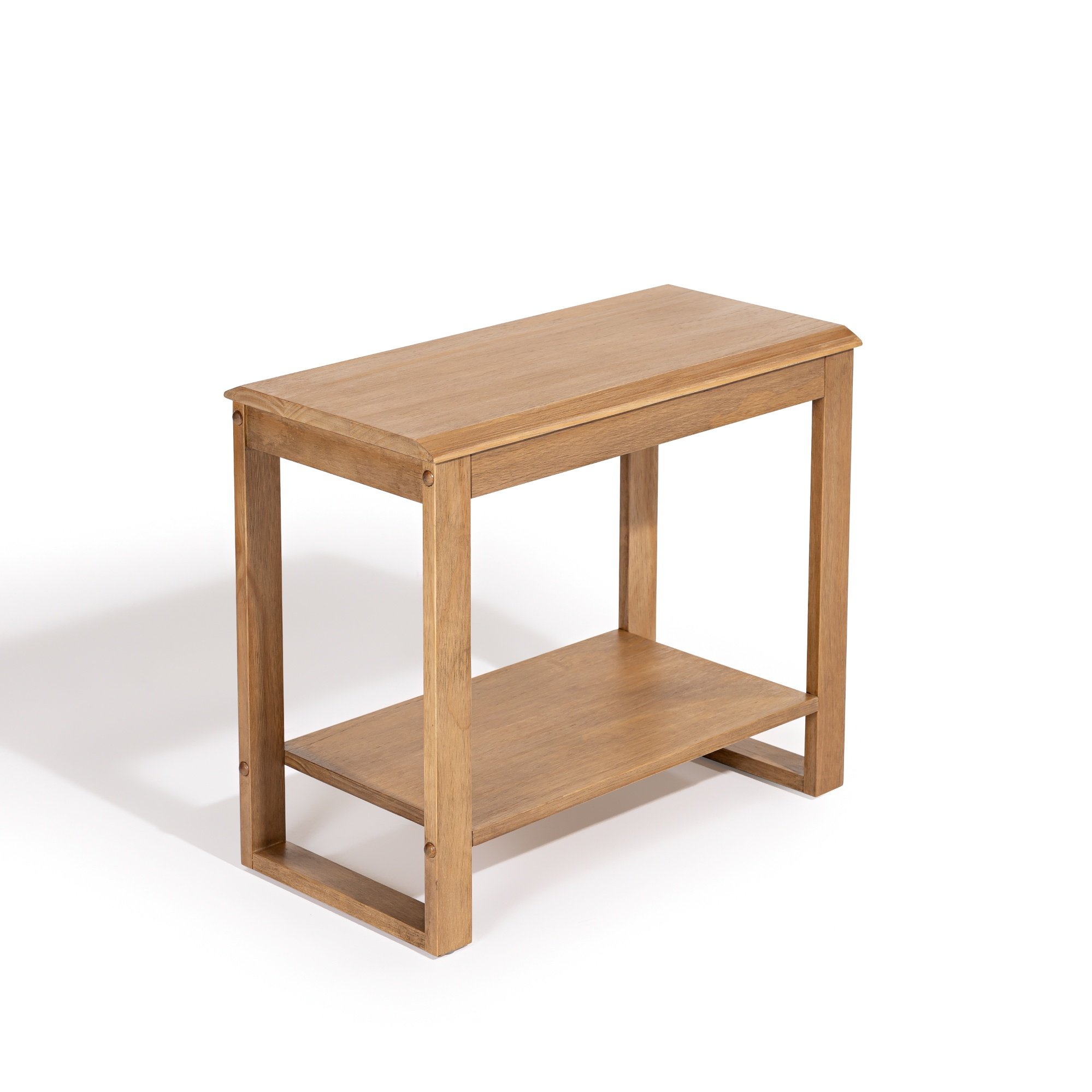 Mesa Lateral Madeira Maciça Brisa 60 x 30 x 50 - Natural
